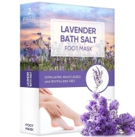 Foot Peel Mask, Lavender Foot Mask Natural Exfoliator for Dry Dead Skin, Callus, Peeling Foot Mask Repairs Heels & Removes Cracked Feet & Rough Heels Enjoy Baby Soft Smooth Feet