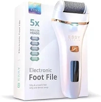 Essy Electric Foot Callus Remover Foot File Electric Callus Remover for Feet Electric Foot Filer Dead Skin Remover for Feet Callous Remover Tool Electric Pedicure Electric Foot File Kit