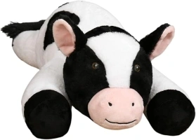 28in 5lb Weighted Stuffed Animal Cow - Large Weighted Stuffed Animals for Adults, Teens, and Kids