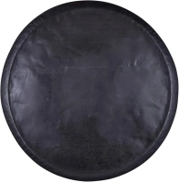 Santa Barbara Design Studio Table Sugar Iron Serving Tray, 24-Inch Diameter, Black