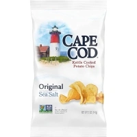 Cape Cod Kettle Cooked Potato Chips,Original Sea Salt, 5 OZ