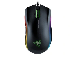 Razer Mamba Elite Wired Gaming Mouse: 16,000 DPI Optical Sensor - Chroma RGB Lighting - 9 Programmable Buttons - Mechanical Switches