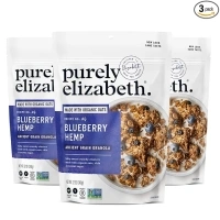 Purely Elizabeth, Blueberry, Ancient Grain Granola, Gluten-Free, Non-GMO, 12 Ounce (Pack of 3)