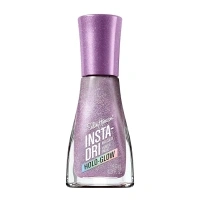 Sally Hansen Insta-Dri® Holo-Glow, Lustrous Lilac, Quick Dry, Long Lasting, Streak-Free Shine, Metallic Purple Nail Polish