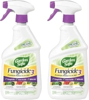 Garden Safe Brand Fungicide3, Ready-to-Use, 32-Ounce, 2 Pack