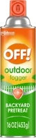 OFF! Outdoor Insect & Mosquito Repellent Fogger, Backyard Pretreat, Kills & Repels Insects in an up to 900 sq, ft, area, 16 oz