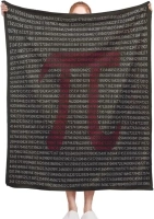 Math Pi Π Blanket Flannel Throw Lightweight Super Soft Cozy Luxury Family Bed Blanket Birthday Gift Microfiber 50"x40"for Kids