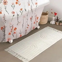 Lanffia Boho Kitchen Runner Rug, 2