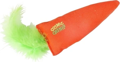 OurPets 100-Percent North American Catnip Filled Carrot Cat Toy 24 Karat