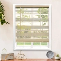 CHICOLOGY Blinds for Windows , Mini Blinds , Window Blinds , Door Blinds , Blinds & Shades , Camper Blinds , Mini Blinds for Windows , Horizontal Window Blinds , Gloss Cappuccino, 30"W X 72"H