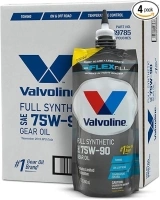 Valvoline Flexfill SAE 75W-90 Full Synthetic Gear Oil 1 QT, Case of 4