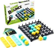 Bounce Ball Game Family Party Games, Game Bounce Table Game Toys- Jumping Connect Ball Board Games Bounce Off Game, Party Favors Birthday Holiday for Adults and Kids