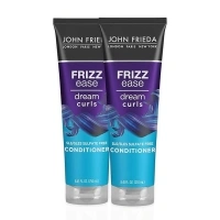 John Frieda Frizz Ease Dream Curls Curly Hair Conditioner, SLS/SLES Sulfate-Free, For Natural Curly Hair, 8.45 Fl Oz (2 Pack)