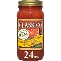 Classico Cabernet Marinara With Herbs Pasta Sauce, 24 oz Jar