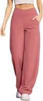 Yoga Pants Women Loose Wide Leg Pants with Pockets High Waisted Sweatpants Stretch Casual Lounge Pants