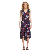 The Pioneer Woman Sleeveless Tiered Midi Dress, Women