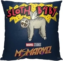 Northwest Ms. Marvel Pillow, 18" x 18", Sloth Baby