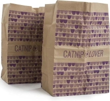 SmartyKat (2 Count Catnip Caves Catnip Infused Bag Cat Toys - Brown, 2 Count