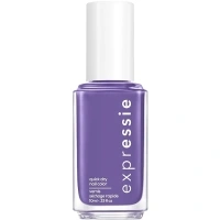 essie expressie quick dry nail polish, vegan, power moves, purple, choreo queen, 0.33 fl oz