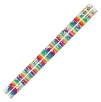 Musgrave Pencil Co Birthday Blitz Motivational Pencils School Supplies