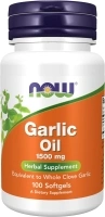 NOW Foods Supplements, Garlic Oil 1500 mg, Serving Size Equivalent to Whole Clove Garlic, 100 Softgels