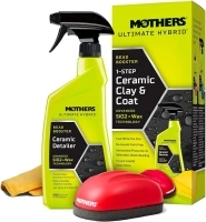 MOTHERS 07260 Ultimate Hybrid 1-Step Ceramic Clay & Coat