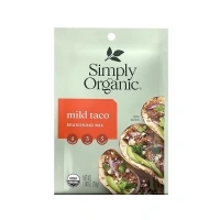 Simply Organic Mild Taco Seasoning, Certified Organic, Vegetarian | 1 oz