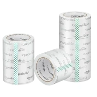 Amazon Basics Packing Tape, Designed for Moving, Storage and Packing, Shipping and Mailing, 2.83-Inch Wide x 54.6 Yards, Crystal Clear, 6-Pack