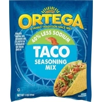 Ortega Seasoning Mix, 40% Less Sodium Taco, 1 Ounce