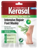 Kerasal Intensive Repair Foot Mask Foot Mask for Cracked Heels and Dry Feet, Single ( Pair), 1 Count