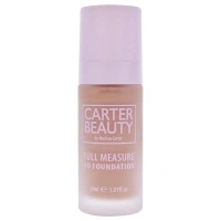 Carter Beauty By Marissa Carter Full Measure HD Foundation- Water-Based, Super Soft Skin Perfector - Vegan And Cruelty Free, Paraben And Sulfate Free - Shortbread - 1.01 OZ