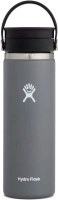 Hydro Flask Stainless Steel Wide Mouth Bottle with Flex Sip Lid and Double-Wall Vacuum Insulation for Coffee, Tea and Drinks