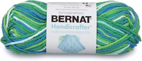 Bernat Yarn, 1.5 oz, Emerald Energy Ombre 204 Foot