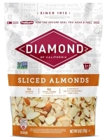 Diamond of California Sliced Almonds, 6 oz, 1 unit