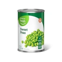 Amazon Fresh, Canned Sweet Peas, 15 Oz