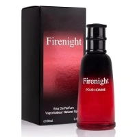 Firenight for Men Eau De Parfum 3.4 fl Oz- Top notes of Nutmeg Flower, Lavender, Cedar, Chamomile, Mandarin Orange, Hawthorn, Bergamot & Lemon - Citrus Cologne for Day & Night Use Elegant 100ml Bottle