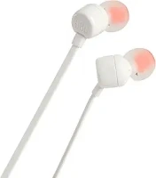 JBL TUNE 110 - In-Ear Headphone with One-Button Remote - White