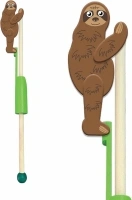 Sloth from Deluxebase. Animal Themed Wooden Toddler Toys. Traditional Style Kids Toys. Cute Jungle Animals Figures, Eco Wood Educational Toys, and Kids Party Favors.