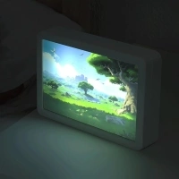 2-in-1 Light-up Painting and Mirror, Unique Valentine