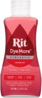 Rit, Racing Red DyeMore Liquid Dye for Polyester, Acrylic, Nylon and More, 0.6 pounds, Fabric-dyes