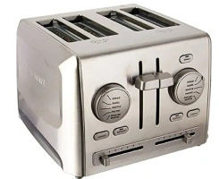 Cuisinart Cuisinart - 4 Slice Custom Select Toaster - Stainless Steel Model:CPT-640P1SKU:641638 