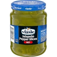 Vlasic Deli Style Hot Jalapeno Pepper Slices, Keto Friendly, 12 FL OZ