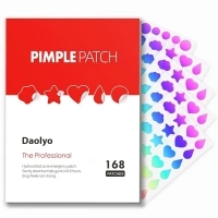 Pimple Patches for Face, Hydrocolloid Acne Patches, Cute Star Pimple Patches with Salicylic Acid, Tea Tree Oil & Calendula Oil, Cover and Reduce Zits, Blemishes, Spots - 168 Counts