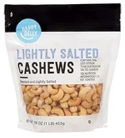 Happy Belly Roasted & Lightly Salted Cashew, 16 ounce (Pack of 1)