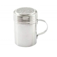 Stainless Steel Dredge Shaker with Handle, Set of 2 – 10 oz.