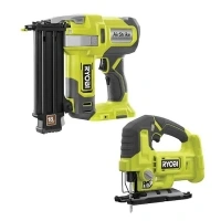 ONE+ 18V 18-Gauge Cordless AirStrike Brad Nailer with Cordless Jig Saw