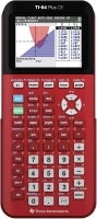 Texas Instruments TI-84 Plus CE Color Graphing Calculator, Radical Red Small