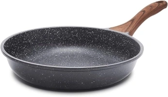 SENSARTE Nonstick Frying Pan Skillet, Swiss Granite Coating Omelette Pan, Healthy Stone Cookware Chef