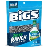 BIGS Hidden Valley Ranch Sunflower Seeds, Keto Friendly Snack, Low Carb Lifestyle, 5.35 oz Bag