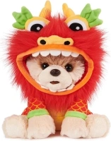 GUND Boo, The World’s Cutest Dog Lunar New Year Dragon Plush Pomeranian Stuffed Animal for Ages 1 and Up, 9”